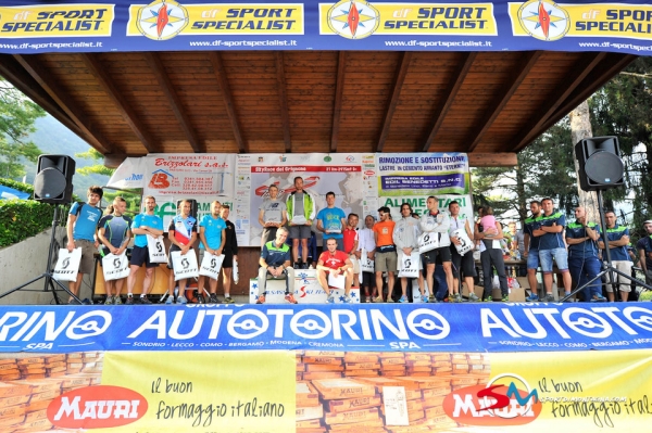 ZacUP, il podio maschile (Foto SportdiMontagna.com)