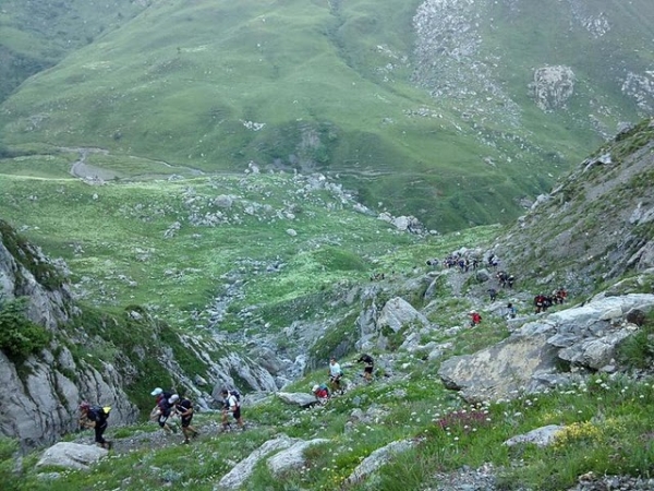 Verso il Col de la Boaria (Foto Organizzazione)